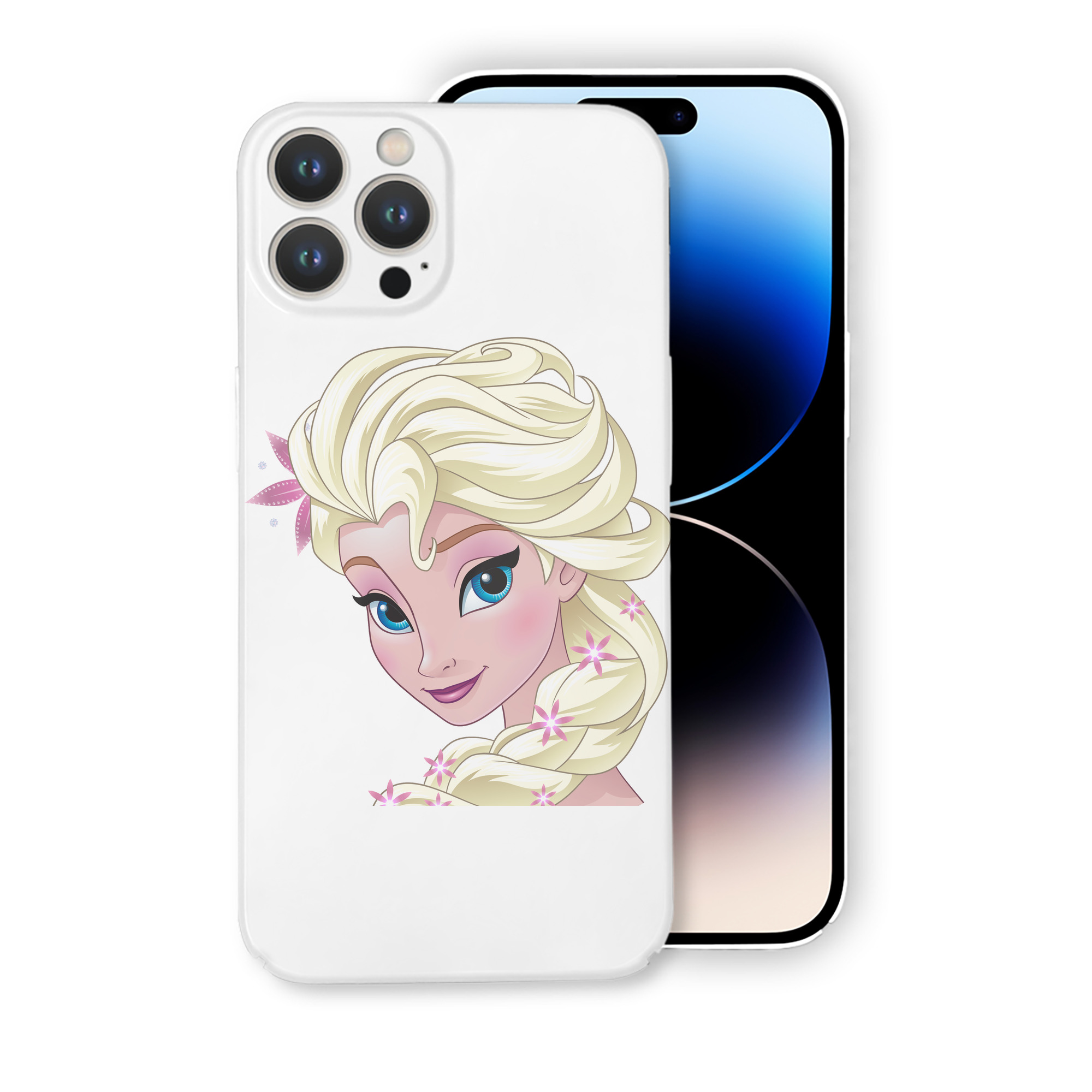（画像用） アナと雪の女王 アンナ エルサ Frozen Anna Elsa 【iPhone 14シリーズ対応】ハードケース